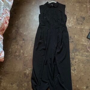 Sleeveless workout Black Jumpsuit